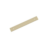 AMEROCK Maymont Rectangle Cabinet Handle Backplate in Golden Champagne 160mm BP37590BBZ
