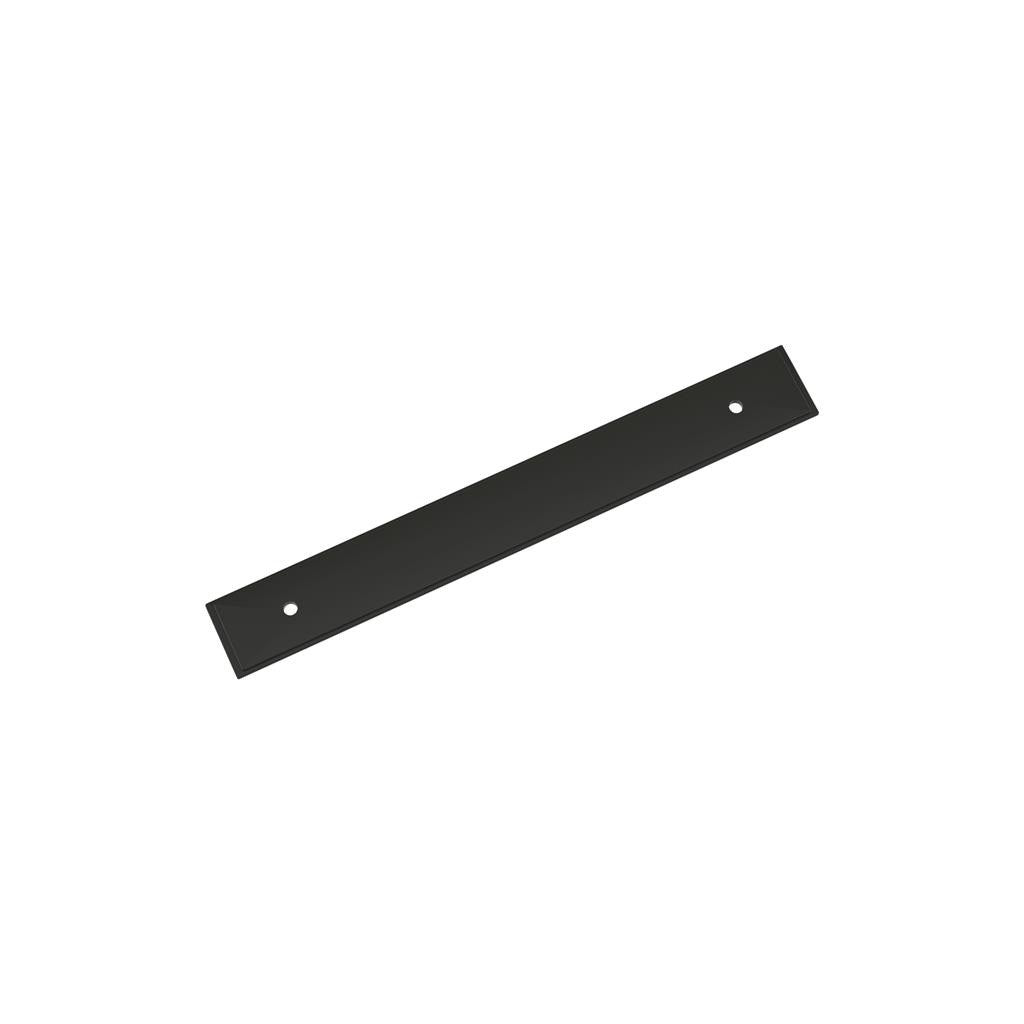 AMEROCK Maymont Rectangle Cabinet Handle Backplate in Matte Black 160mm BP37590MB