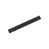 AMEROCK Maymont Rectangle Cabinet Handle Backplate in Matte Black 192mm BP37591MB