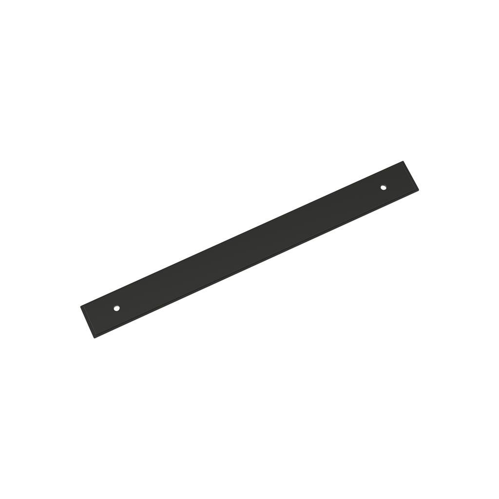 AMEROCK Maymont Rectangle Cabinet Handle Backplate in Matte Black 224mm BP37592MB