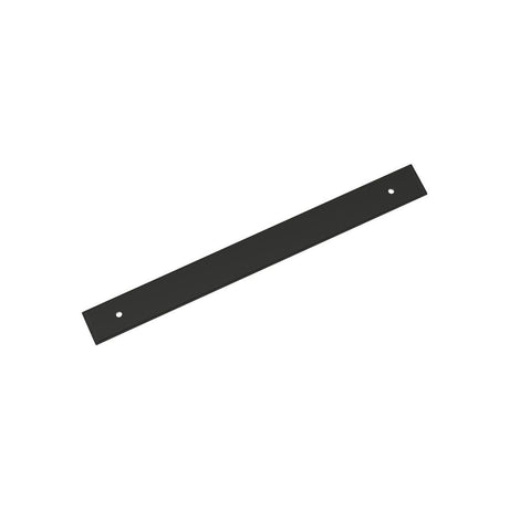 AMEROCK Maymont Rectangle Cabinet Handle Backplate in Matte Black 224mm BP37592MB