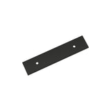 AMEROCK Maymont Rectangle Cabinet Handle Backplate in Matte Black 3" BP37587MB