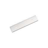 AMEROCK Maymont Rectangle Cabinet Handle Backplate in Polished Chrome 3" BP3758726