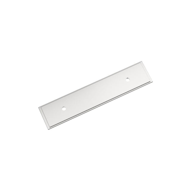 AMEROCK Maymont Rectangle Cabinet Handle Backplate in Polished Chrome 3" BP3758726