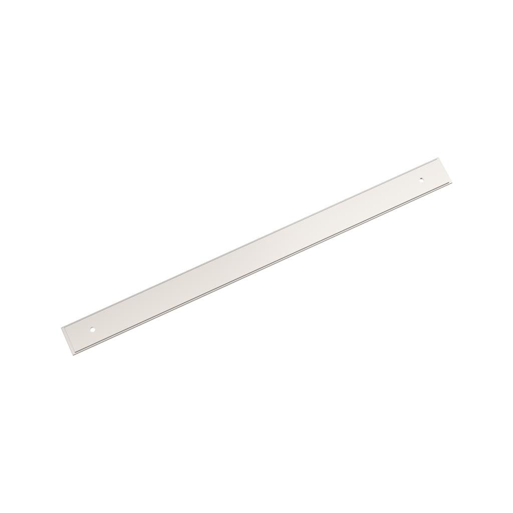 AMEROCK Maymont Rectangle Cabinet Handle Backplate in Polished Nickel 320mm BP37594PN