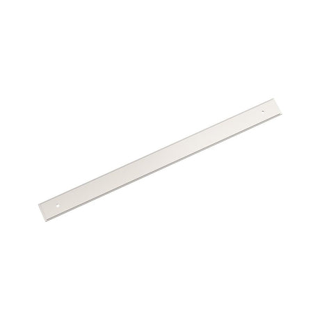 AMEROCK Maymont Rectangle Cabinet Handle Backplate in Polished Nickel 320mm BP37594PN