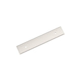 AMEROCK Maymont Rectangle Cabinet Handle Backplate in Polished Nickel 96mm BP37588PN