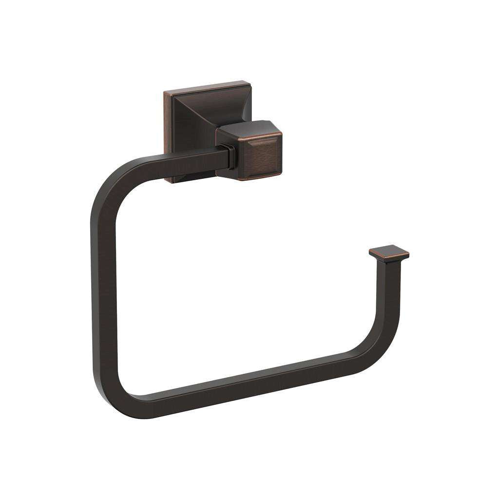 AMEROCK Mulholland 6-13/16" Long Hanging Towel Ring in Oil Rubbed Bronze BH36022ORB