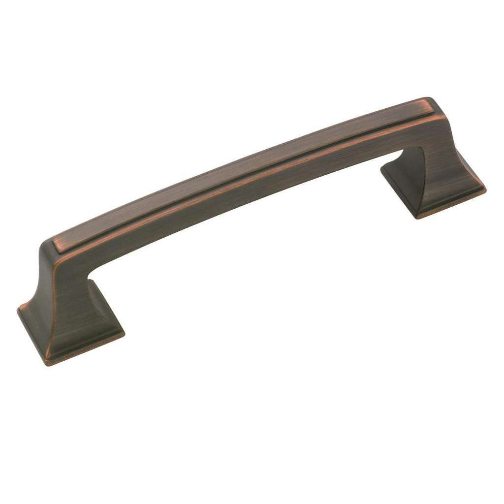 AMEROCK Mulholland Cabinet Handle Pull in Oil Rubbed Bronze 96mm BP53031ORB
