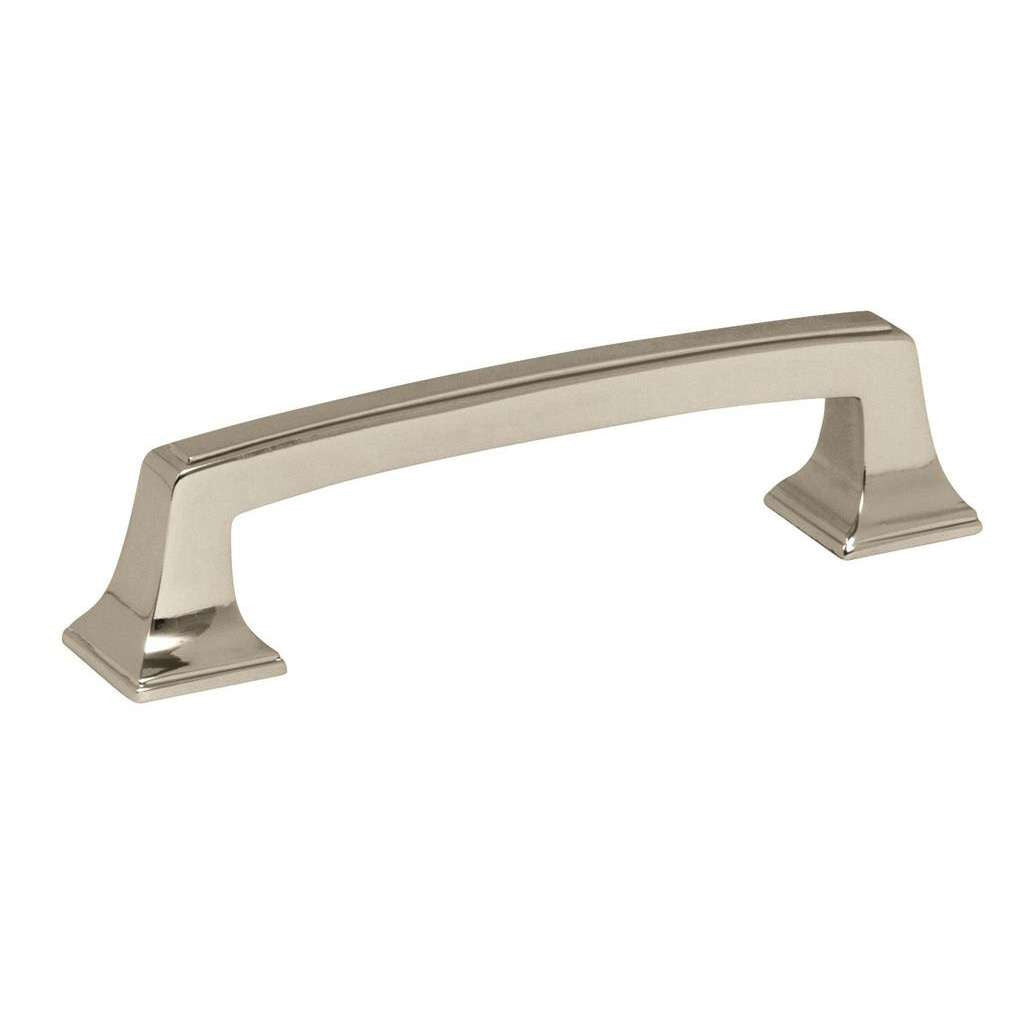 AMEROCK Mulholland Cabinet Handle Pull in Polished Nickel 96mm BP53031PN