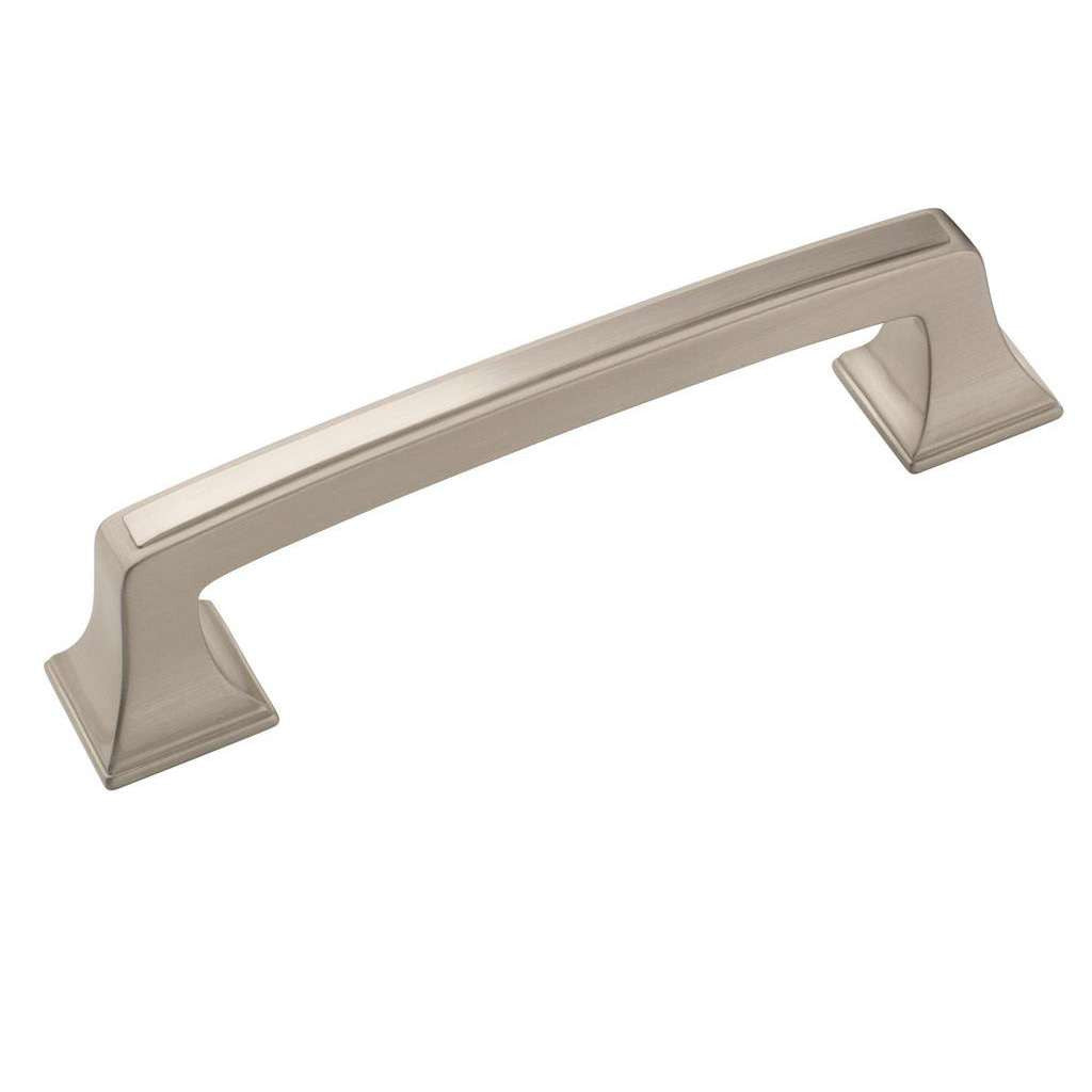 AMEROCK Mulholland Cabinet Handle Pull in Satin Nickel 96mm BP53031G10