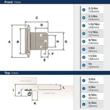 Amerock No Spring Face Mount 3/8" Inset Cabinet Hinge (pair) in Satin Nickel BPR3417G10 Specs