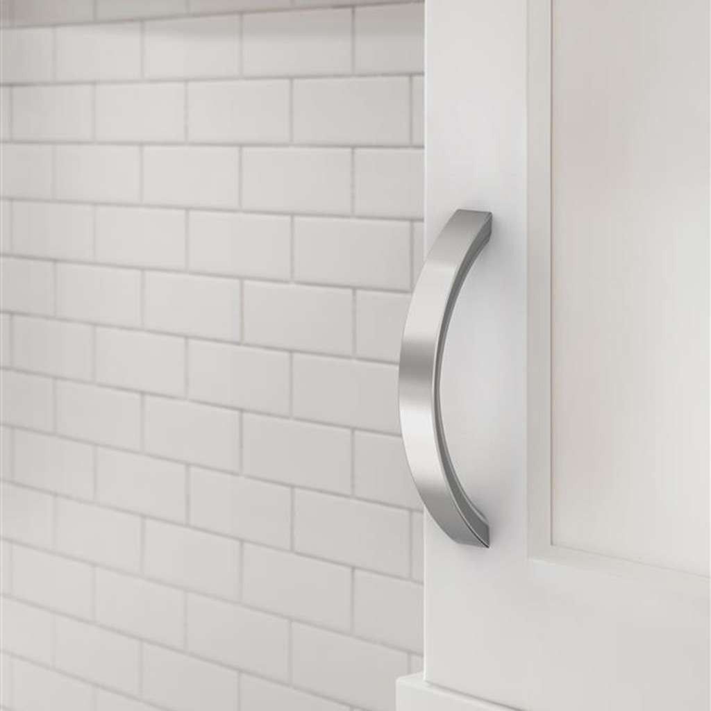 AMEROCK Parabolic Arch Handle Pull in Polished Chrome 96mm BP3734626 
Mounted