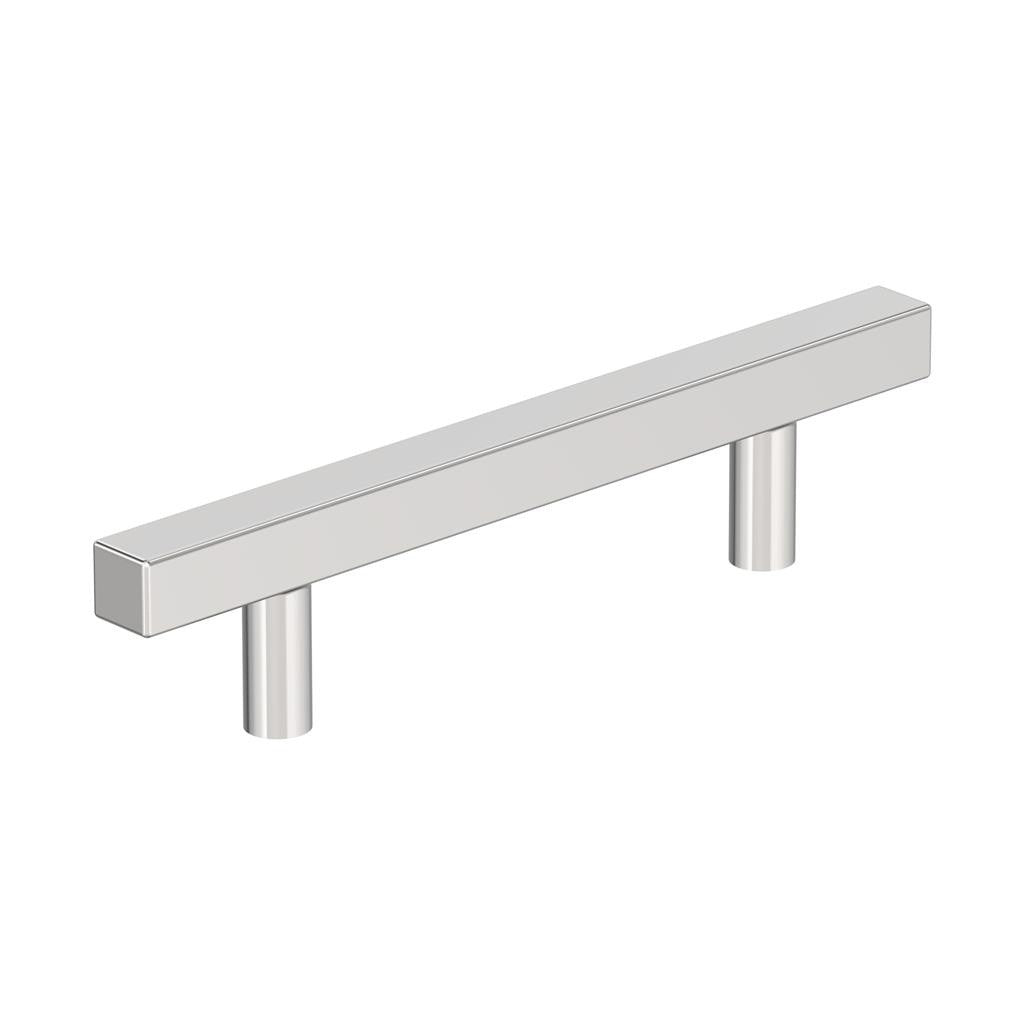 AMEROCK Square Bar Pulls in Polished Chrome 96mm BP3717626