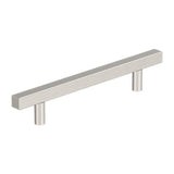 AMEROCK Square Bar Pulls in Satin Nickel 128mm BP37177G10