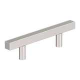 AMEROCK Square Bar Pulls in Satin Nickel 3" BP37175G10
