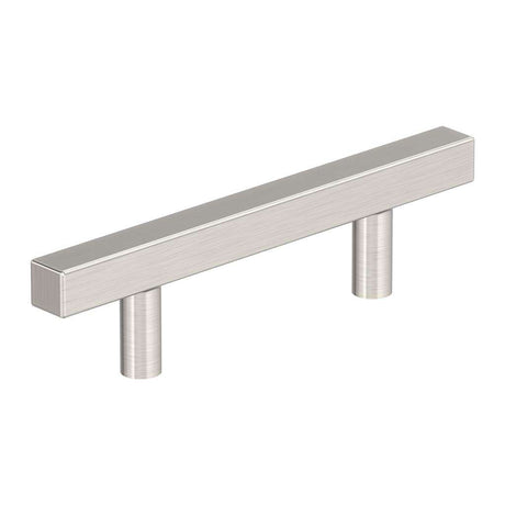AMEROCK Square Bar Pulls in Satin Nickel 3" BP37175G10