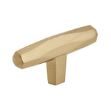 AMEROCK St. Vincent 2-1/2" Length Geometric Bar Knob in Champagne Bronze BP36642CZ