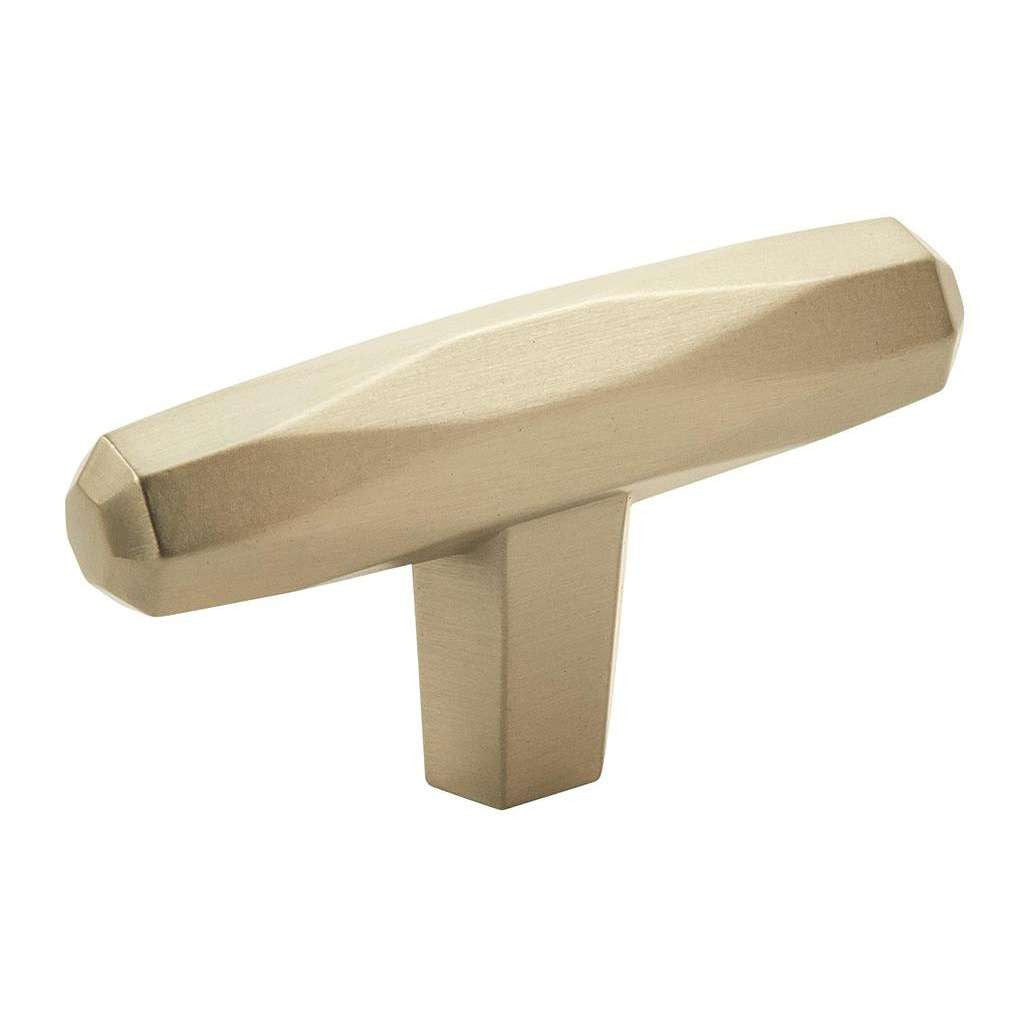 AMEROCK St. Vincent 2-1/2" Length Geometric Bar Knob in Golden Champagne BP36642BBZ