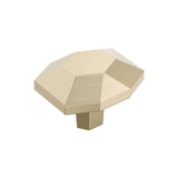AMEROCK St. Vincent 1-5/8" Length Geometric Cabinet Knob in Golden Champagne BP36641BBZ