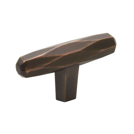 AMEROCK St. Vincent 2-1/2" Length Geometric Bar Knob in Oil Rubbed Bronze BP36642ORB