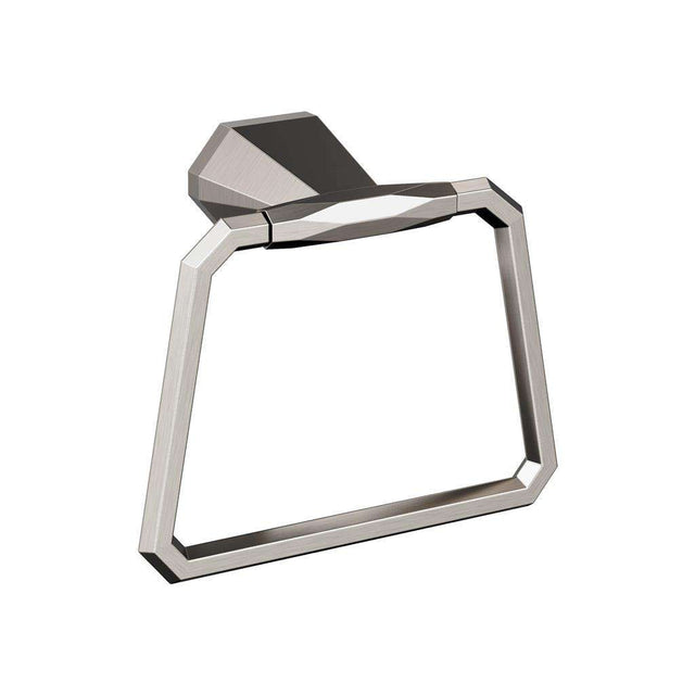 AMEROCK St. Vincent 6-3/4" Long Hanging Towel Ring in Brushed Nickel BH36042G10