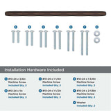 AMEROCK St. Vincent Appliance Pulls in Oil Rubbed Bronze 12" BP55502ORB Installation Hardware