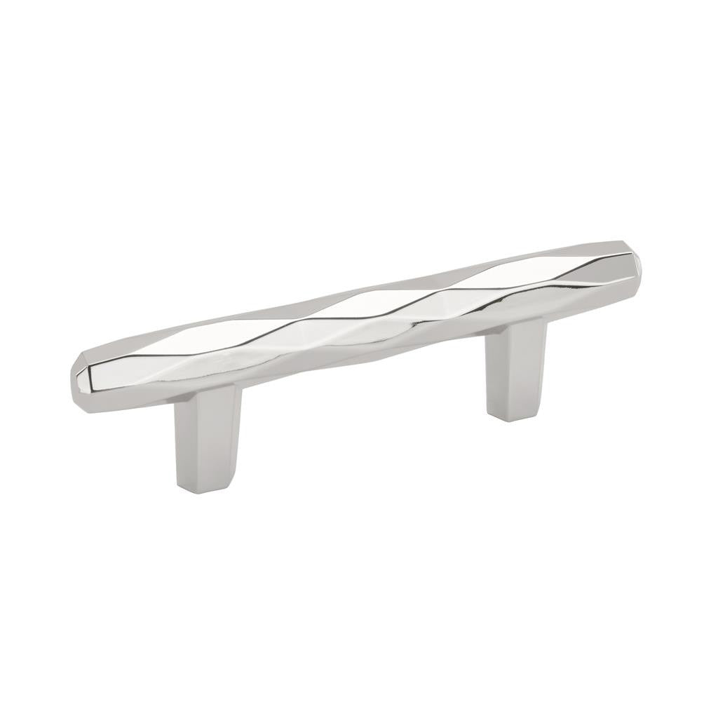 AMEROCK St. Vincent Geometric Bar Pulls in Polished Chrome 3" BP3664626