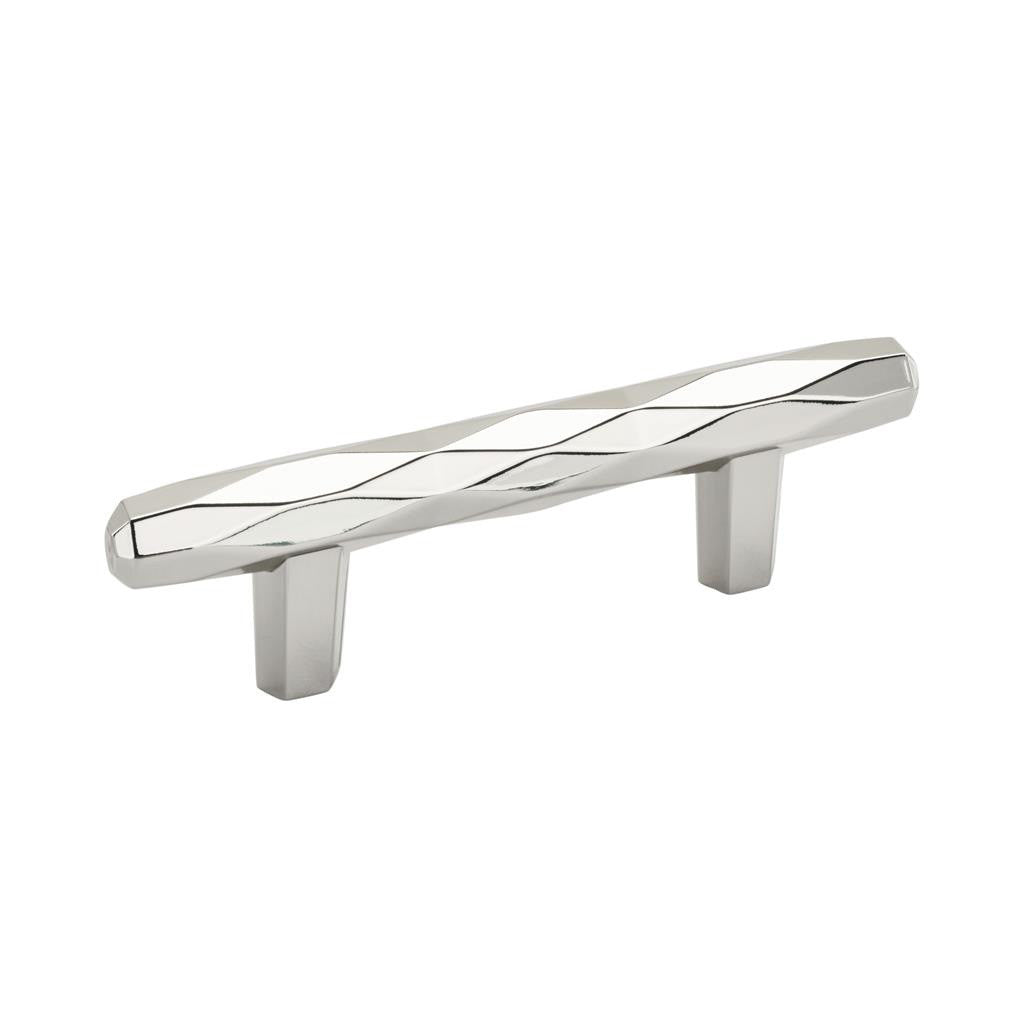 AMEROCK St. Vincent Geometric Bar Pulls in Polished Nickel 3" BP36646PN