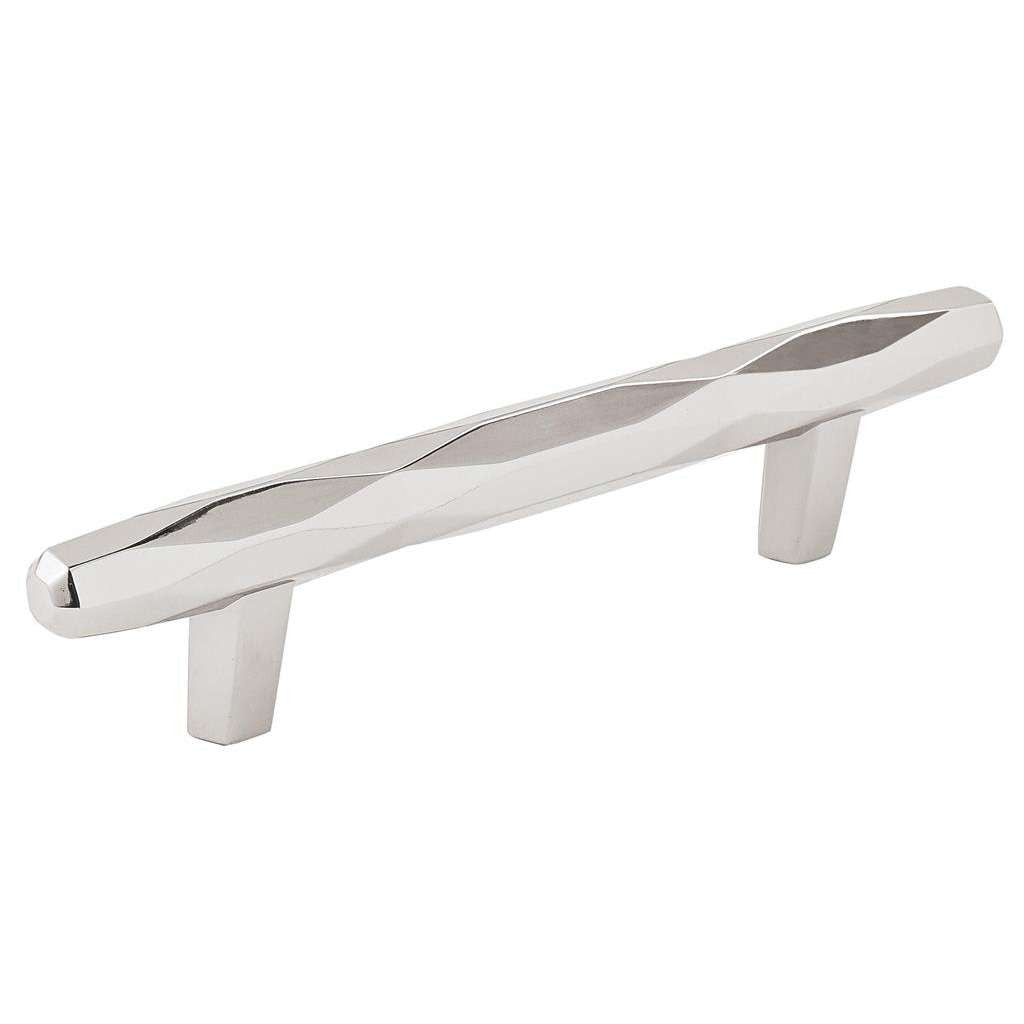 AMEROCK St. Vincent Geometric Bar Pulls in Polished Nickel 96mm BP36643PN