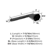 AMEROCK St. Vincent Single Post Toilet Paper Holder in Matte Black BH36041MB Specs