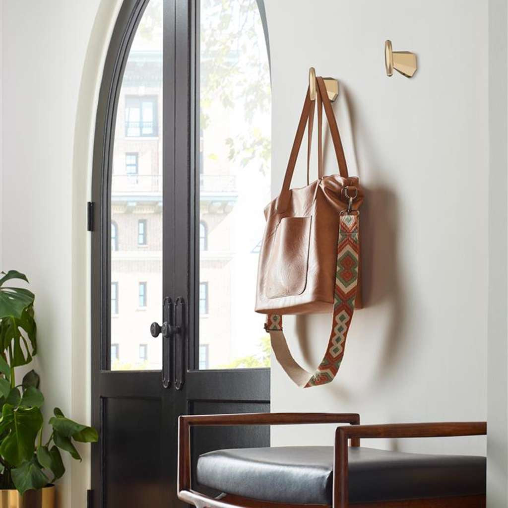 AMEROCK St. Vincent Single Robe Hook in Champagne Bronze BH36040CZ in Foyer