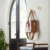 AMEROCK St. Vincent Single Robe Hook in Golden Champagne BH36040BBZ in Foyer