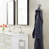AMEROCK St. Vincent Single Robe Hook in Satin Nickel BH36040G10 in Bathroom