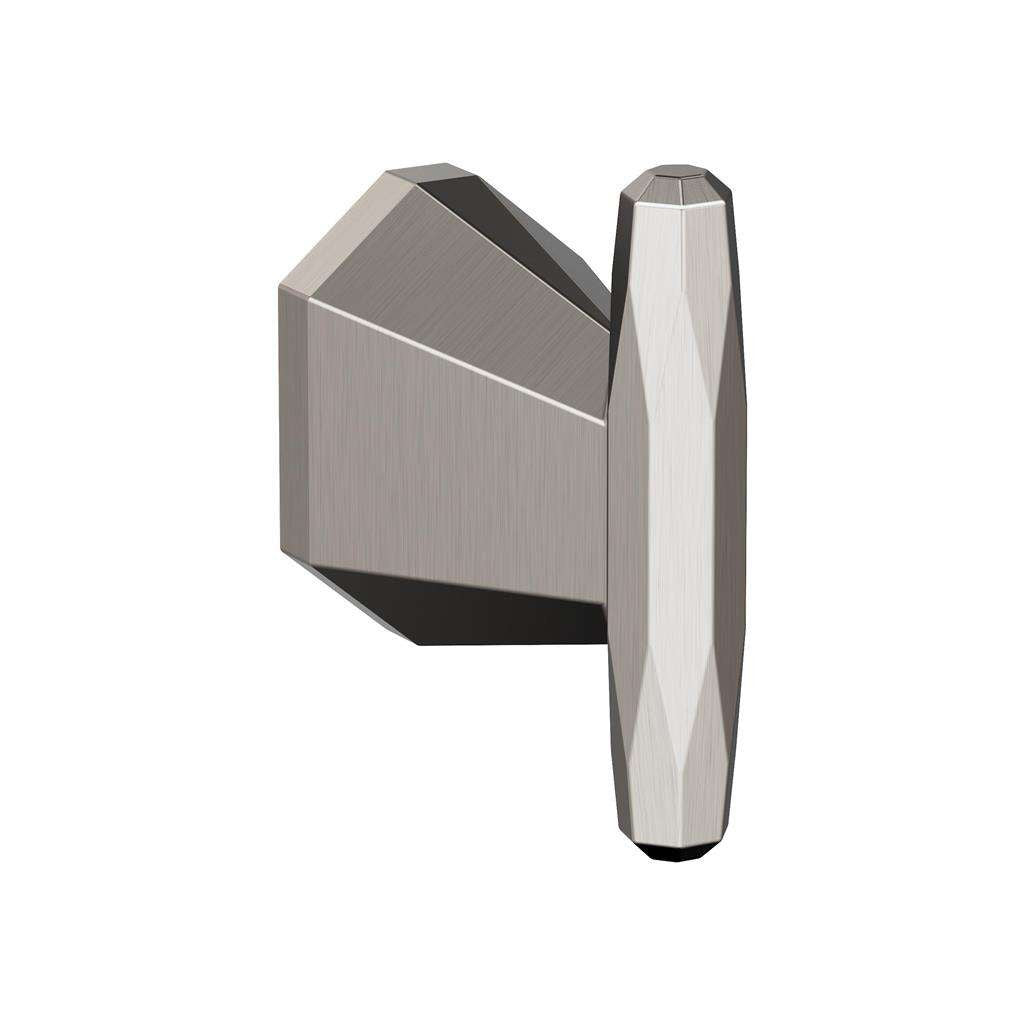 AMEROCK St. Vincent Single Robe Hook in Satin Nickel BH36040G10