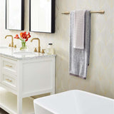 AMEROCK St. Vincent Towel Bar in Champagne Bronze 24" BH36044CZ in Bathroom