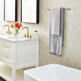 AMEROCK St. Vincent Towel Bar in Golden Champagne 18" BH36043BBZ in Bathroom