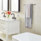 AMEROCK St. Vincent Towel Bar in Polished Chrome 18" BH3604326 in Bathroom