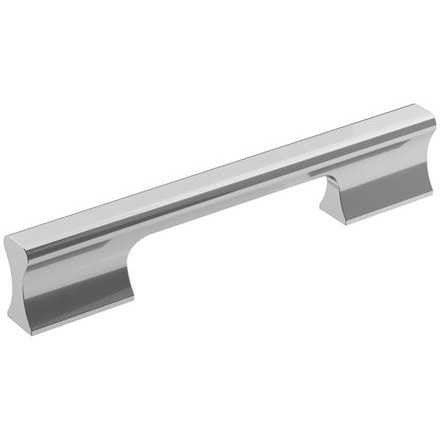 Main View of a Chrome 128mm Handle from Amerock's Status Collection BP3683826