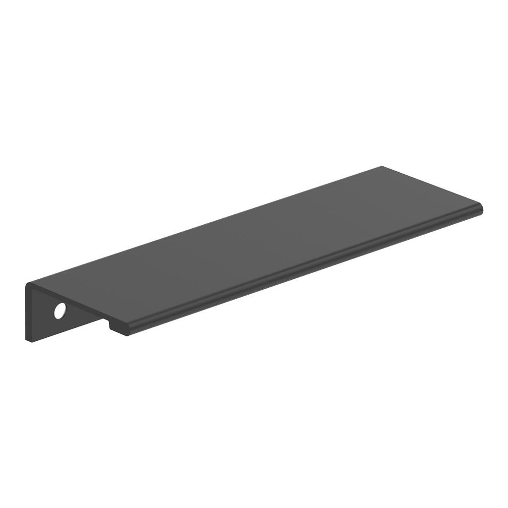 Amerock Streamline 2 Edge Pulls in Matte Black 5" BP37193MB