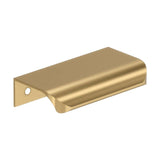 Amerock Streamline Tab Edge Pulls in Champagne Bronze 3" BP37201CZ