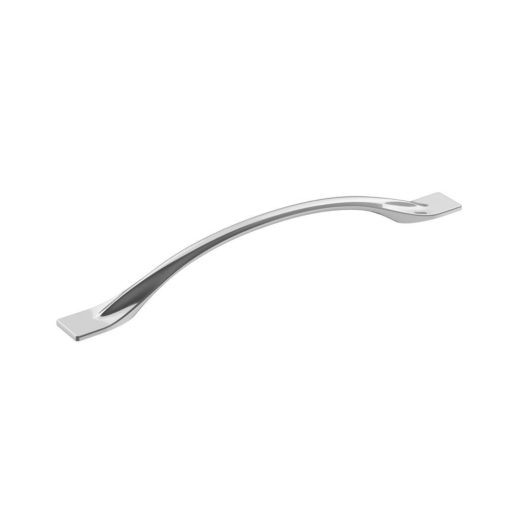 Amerock Uprise Curved Handle Pull in Polished Chrome 192mm BP3691926