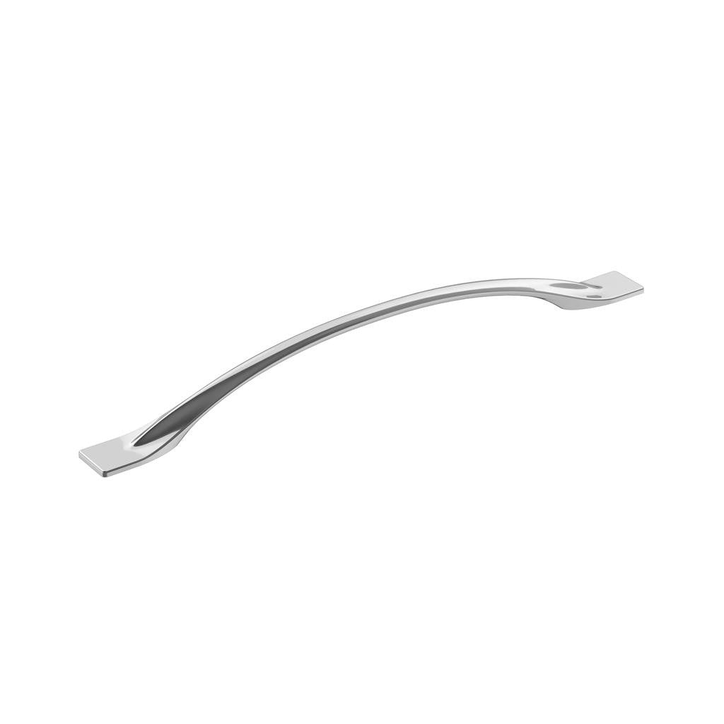 Amerock Uprise Curved Handle Pull in Polished Chrome 224mm BP3692026