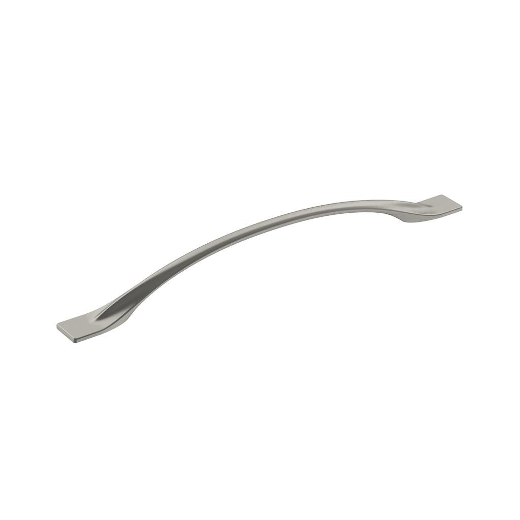 Amerock Uprise Curved Handle Pull in Satin Nickel 224mm BP36920G10
