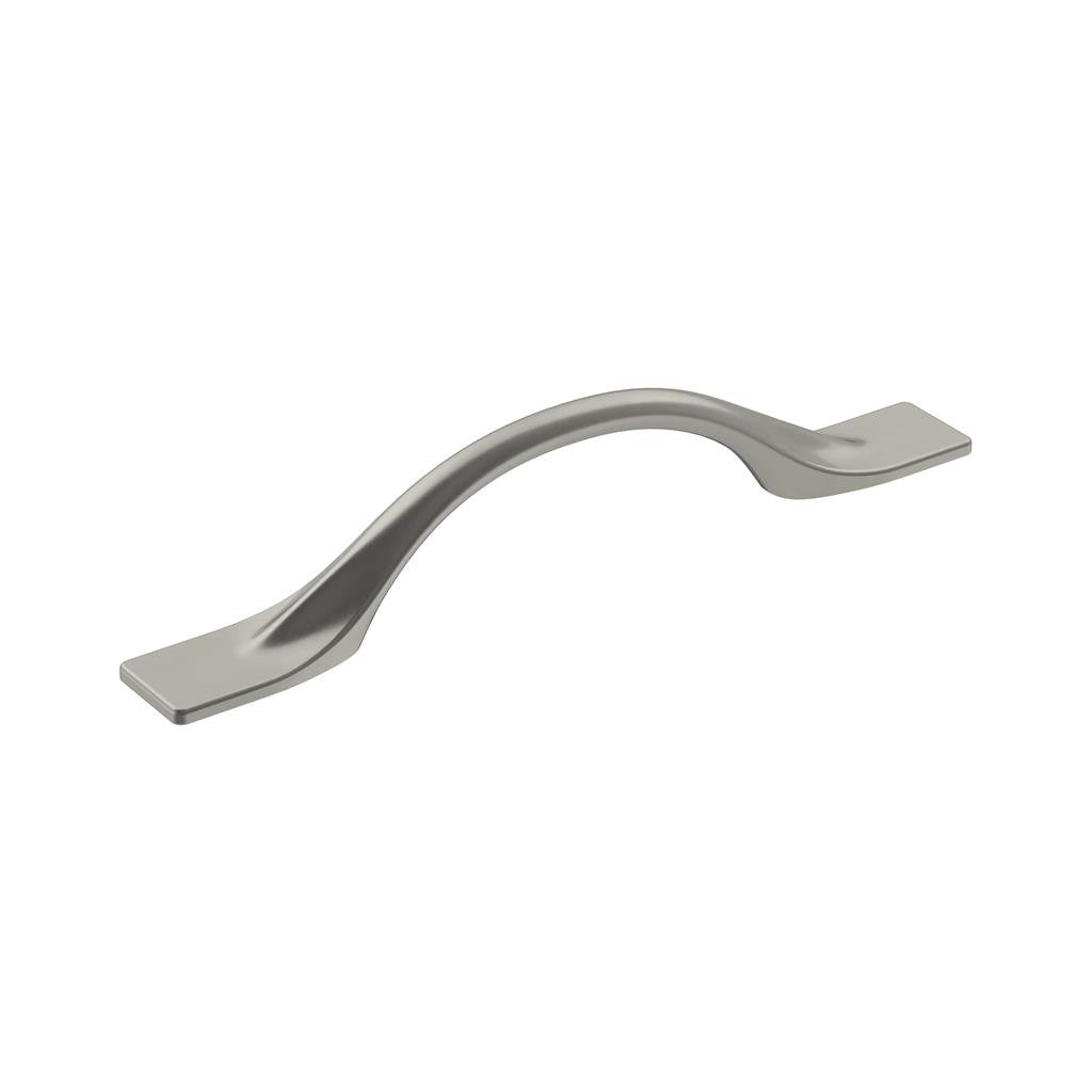 Amerock Uprise Curved Handle Pull in Satin Nickel 96mm BP36917G10