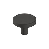 AMEROCK Versa 1-3/8" Diameter Cabinet Knob in Flat Black BP36904FB