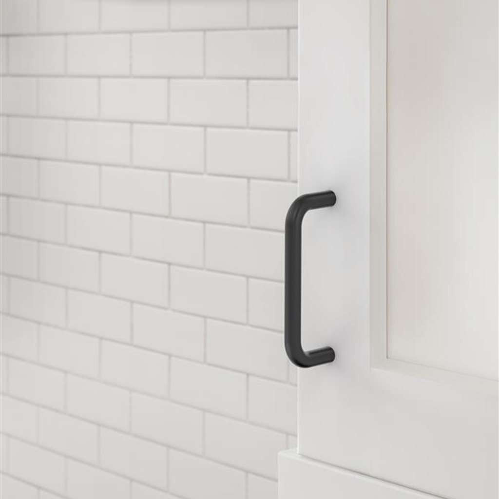 AMEROCK Wire Pulls in Matte Black 3" BP865MB Mounted