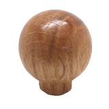 BELWITH 1-3/16" Diameter Ball Cabinet Knob in Unfinished Oak P684-CV
