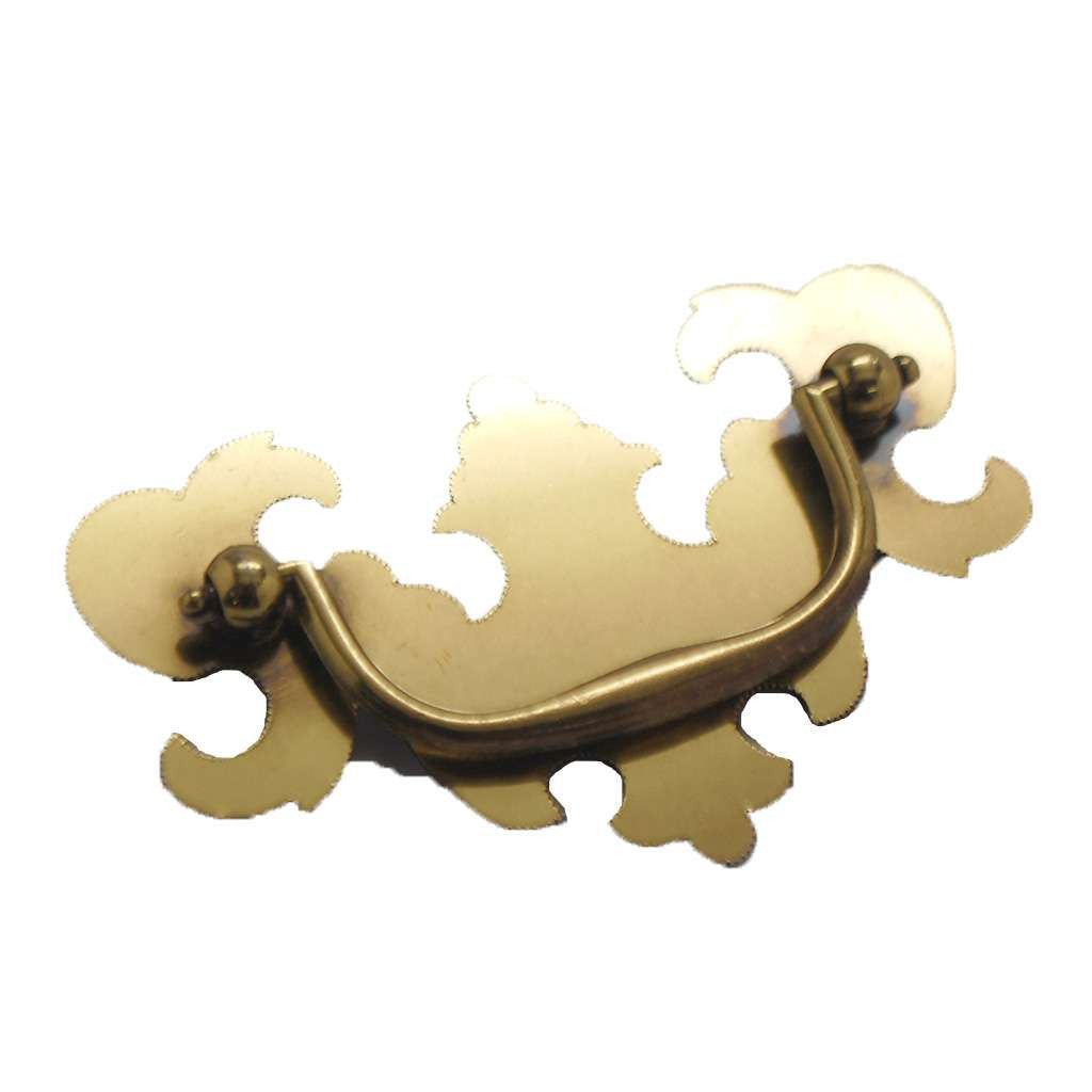 BELWITH 3" Centers Drop Bail Pull in Lancaster Polished P328-LP