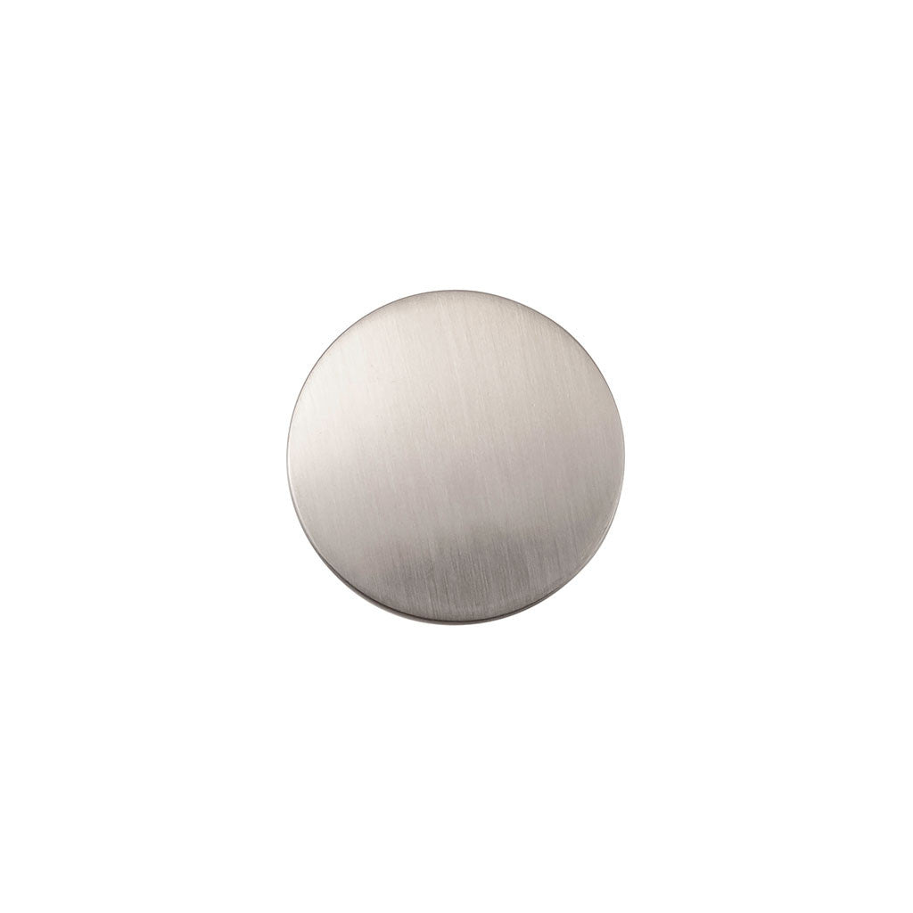 Belwith Keeler Anders 1-1/4" Diameter Cabinet Knob in Satin Nickel B078788-SN Front View